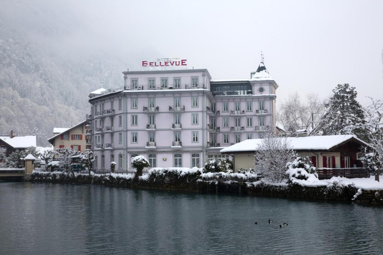 Boutique Hotel Bellevue Interlaken Exterior foto